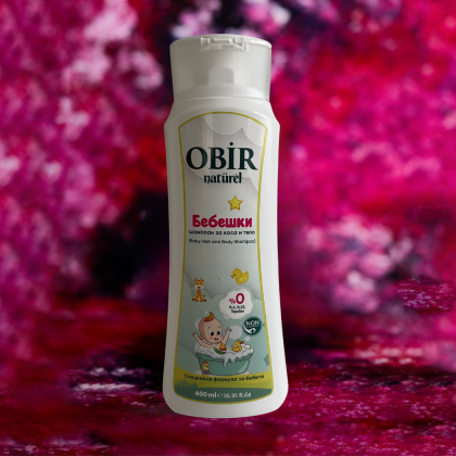 Бебешки шампоан за коса и тяло 400 мл.